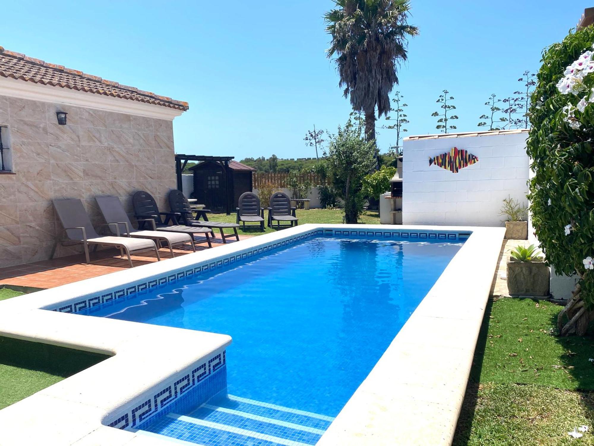 Villa El Bomberito Chiclana de la Frontera Exteriör bild